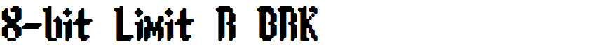 8-bit Limit R BRK
