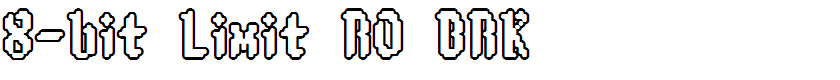 8-bit Limit RO BRK