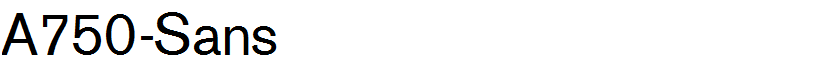 A750-Sans