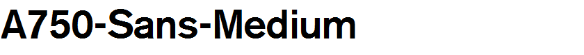 A750-Sans-Medium