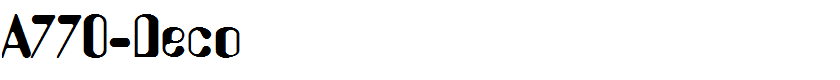 A770-Deco