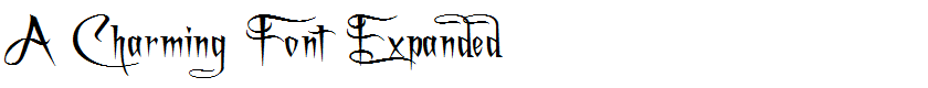 A Charming Font Expanded