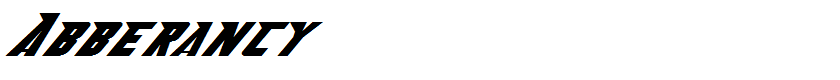 Abberancy