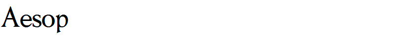 Aesop