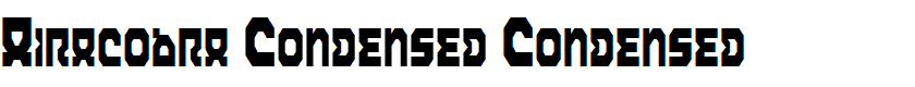 Airacobra Condensed Condensed