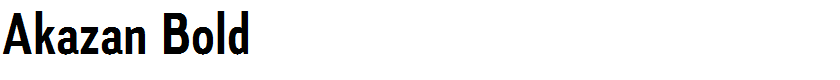 Akazan Bold
