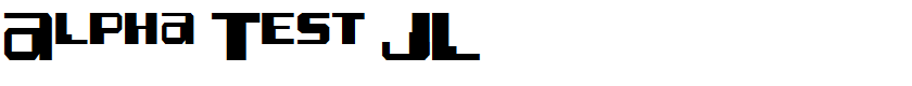 Alpha Test JL