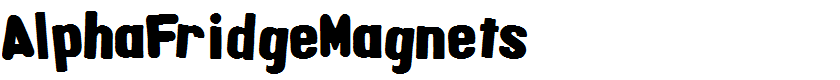 AlphaFridgeMagnets 
