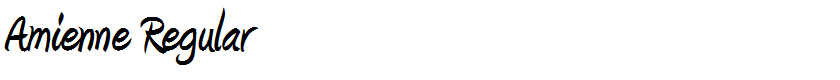 Amienne Regular