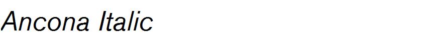 Ancona Italic