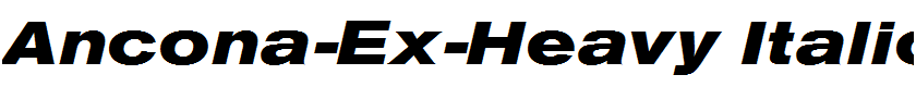 Ancona-Ex-Heavy Italic