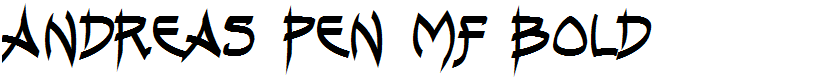 Andreas Pen MF Bold