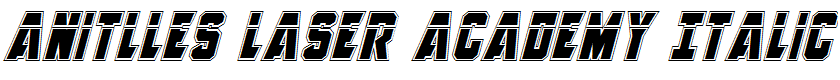 Anitlles Laser Academy Italic Italic