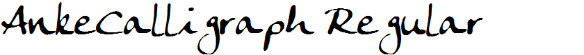 AnkeCalligraph Regular