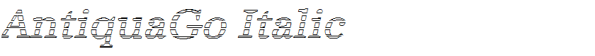 AntiquaGo Italic