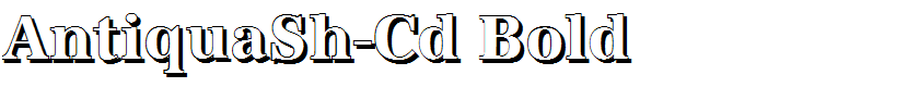 AntiquaSh-Cd Bold