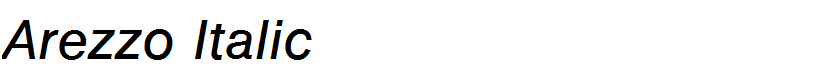 Arezzo Italic