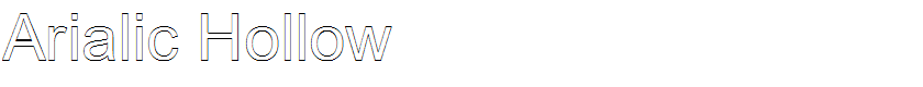 Arialic Hollow