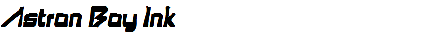 Astron Boy Ink