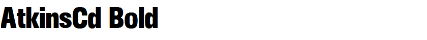 AtkinsCd Bold