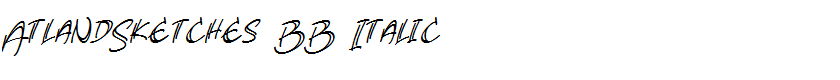 AtlandSketches BB Italic