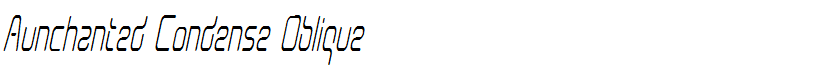 Aunchanted Condense Oblique