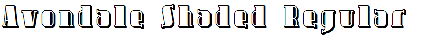 Avondale Shaded Regular