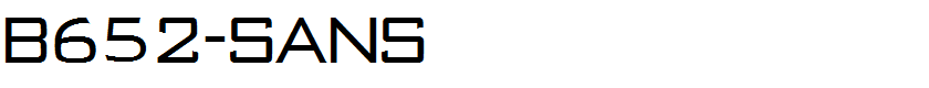 B652-Sans