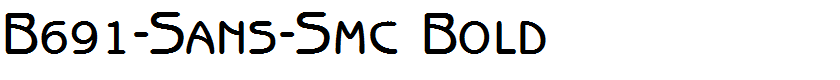 B691-Sans-Smc Bold