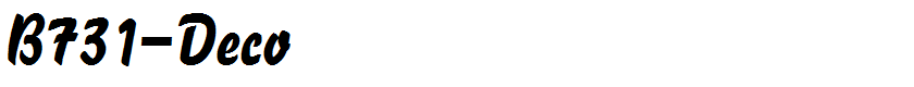 B731-Deco