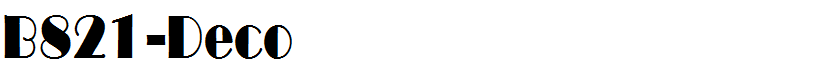 B821-Deco