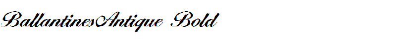 BallantinesAntique Bold