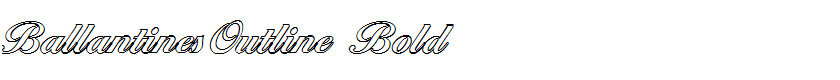 BallantinesOutline Bold