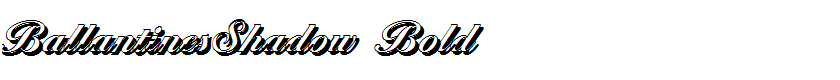 BallantinesShadow Bold