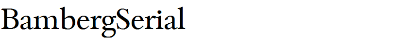 BambergSerial