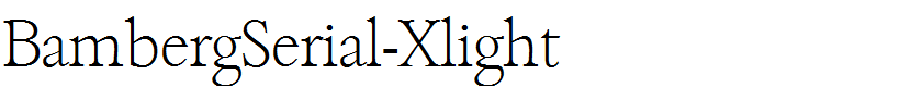 BambergSerial-Xlight
