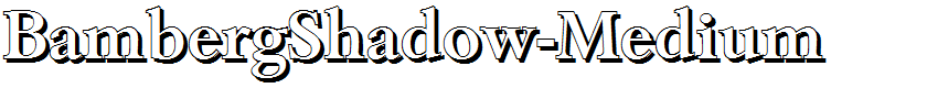 BambergShadow-Medium