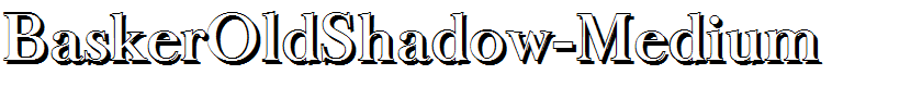 BaskerOldShadow-Medium