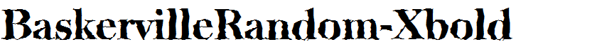 BaskervilleRandom-Xbold
