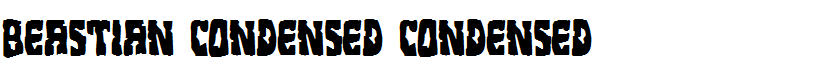 Beastian Condensed Condensed