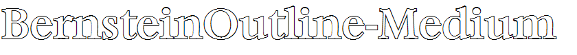 BernsteinOutline-Medium