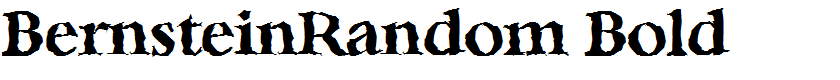 BernsteinRandom Bold