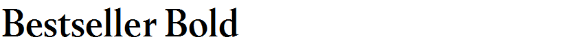 Bestseller Bold