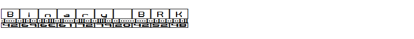 Binary BRK
