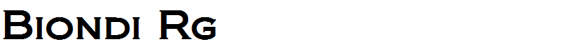 Biondi Rg
