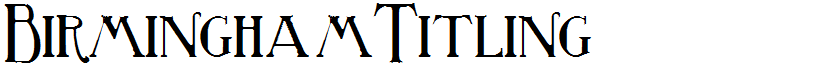 BirminghamTitling