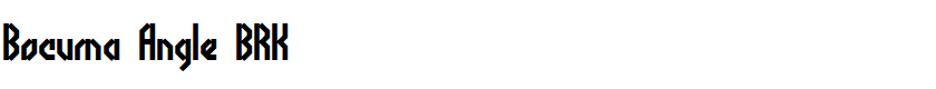 Bocuma Angle BRK