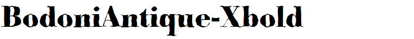 BodoniAntique-Xbold