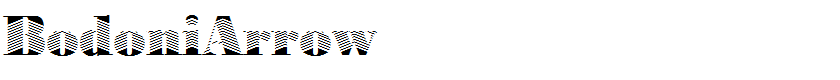 BodoniArrow
