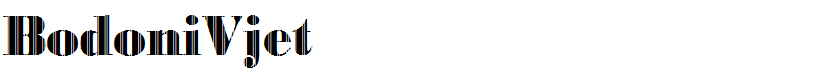 BodoniVjet